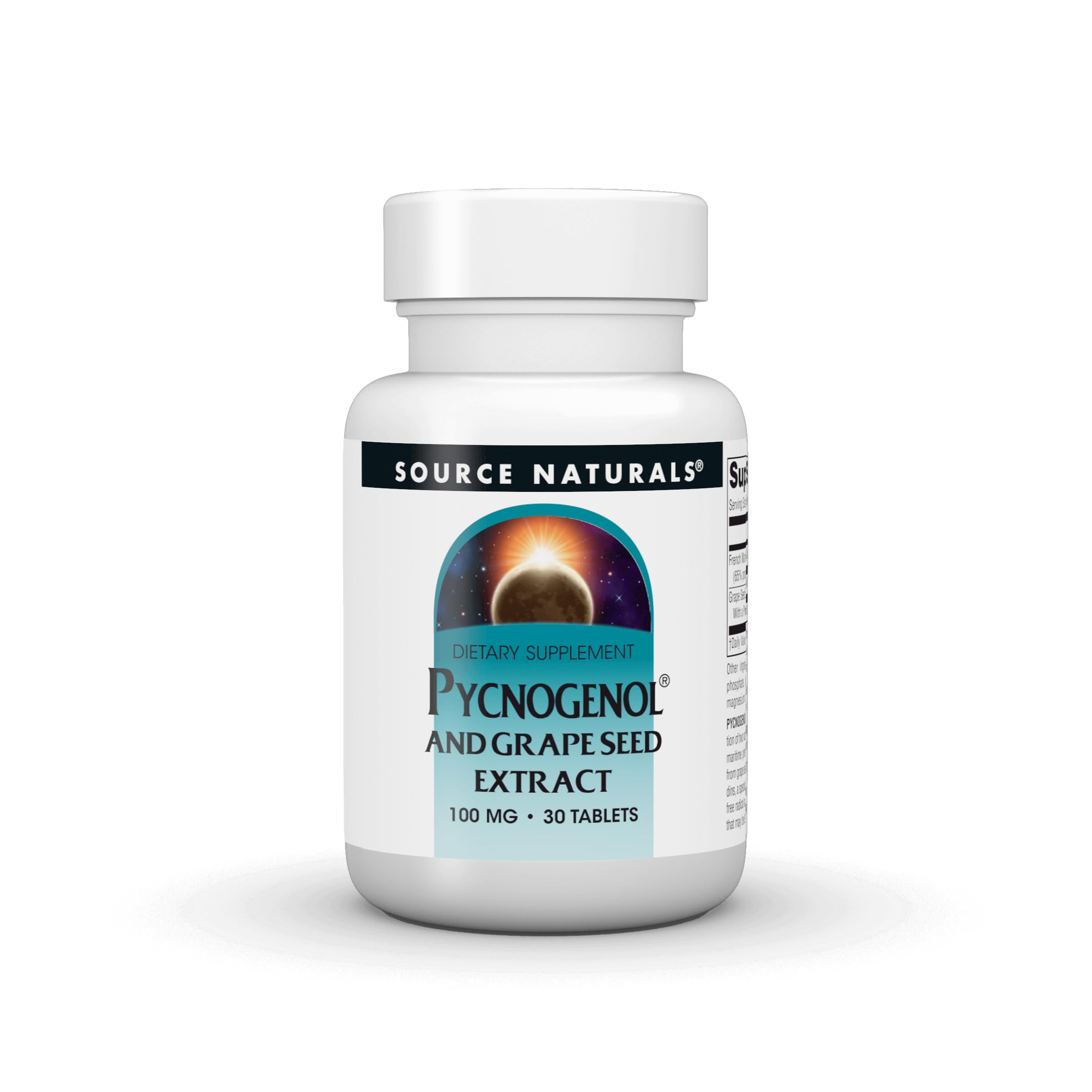 Amazon.com: Source Naturals Pycnogenol & Grape Seed Extract 100 mg